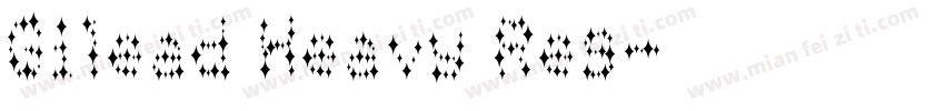 Gilead Heavy Reg字体转换